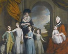 Portrait Of The Children Of William Craven, 6th Baron Craven Painting ...