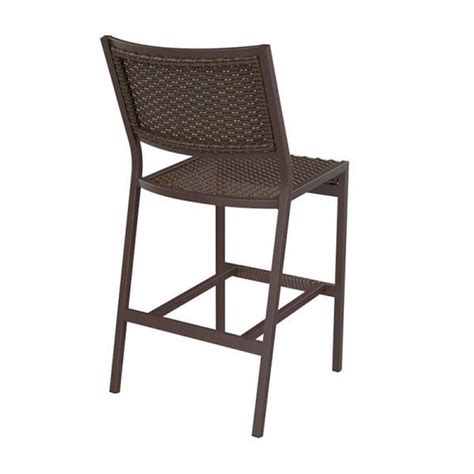 Tropitone Cabana Club Woven Armless Bar Stool Pool Furniture Supply