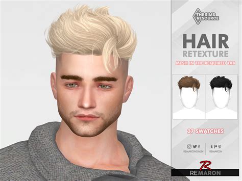 The Sims Resource To0908 Hair Retexture Mesh Needed