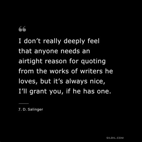 Top Famous J D Salinger Quotes Author Of The Catcher In The Rye