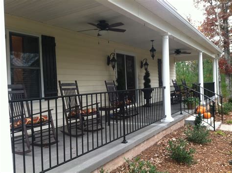Front walk update — elements of style blog. A Makeover… | Wrought iron railings, Iron railings and ...