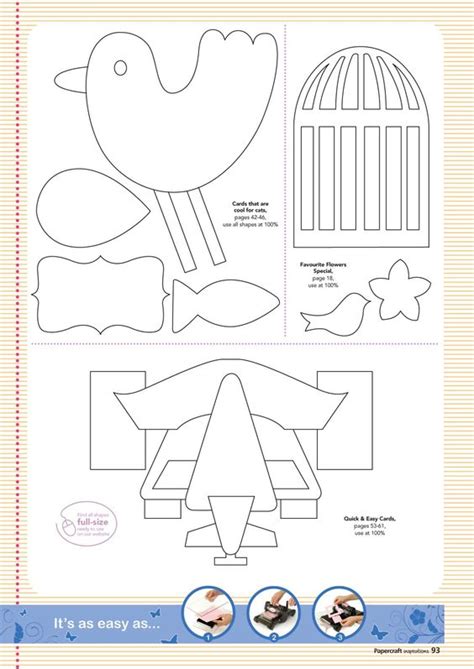 Paper Crafts Templates Free Templates From Papercraft Inspirations