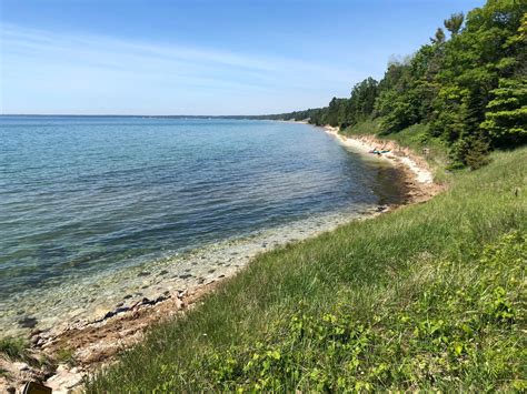 Rising Great Lakes Levels Impact Beaches At Whitefish Dunes State Park