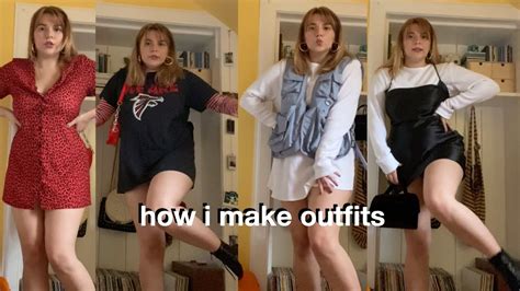 Making Outfits Out Of Clothes I Never Wear Youtube