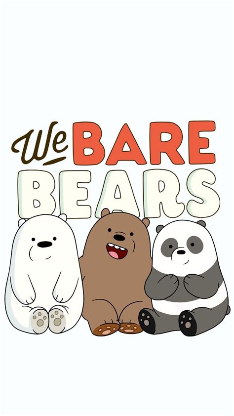 As bears start their day with their usual routine, they individually get caught into sticky situations; 1080x1920 We bare bears, illustration, cute, art | Kartun ...