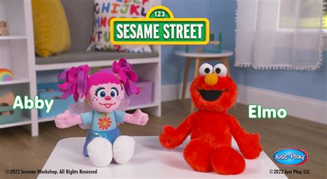 Sesame Street Friends Elmo And Abby Cadabby 8 Inch 2