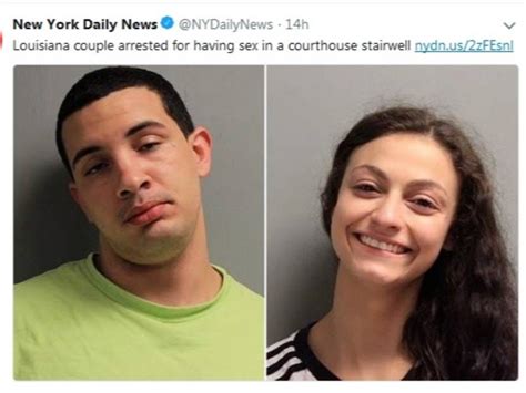 Do These Look Like The Faces Of A Couple Arrested For Banging In A Courthouse Stairwell