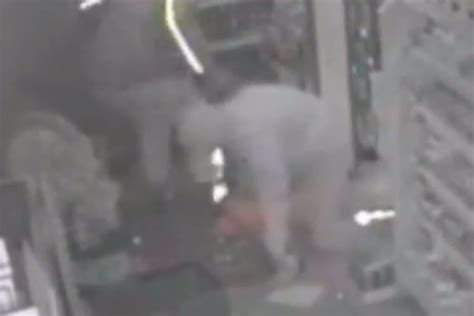 Shocking Cctv Footage Released Of Moment Thugs Stamped On Shopkeepers