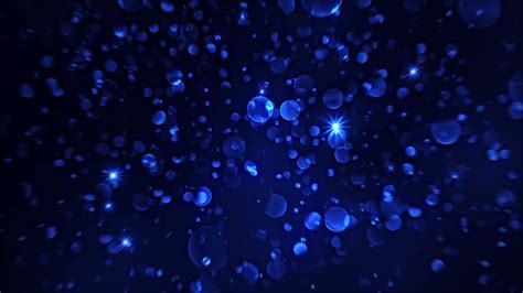 Blue Particles Background Stock Motion Graphics Motion Array