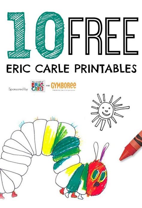 The very hungry caterpillar is one of our all time favorite children's books so to go along with it we have an activity pack that is stocked full of learning activities for your preschooler and kindergartner. 10 Simple Eric Carle Activities for Toddlers | The very ...