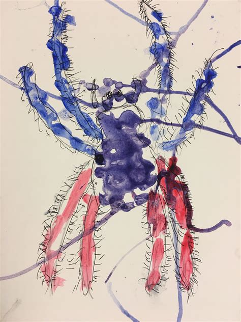 Watercolour Spider Watercolor Watercolour Painting Painting