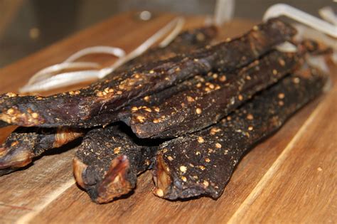 Biltong Is A Form Of Dried Cured Meat That Originated In South Africa Various Types Of Meat