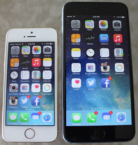 In Depth Review Apples 55 Inch Iphone 6 Plus Running Ios 8