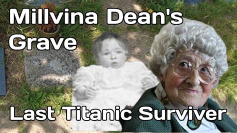 Millvina Dean Last Titanic Surviver Youtube