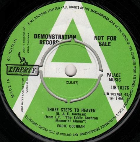eddie cochran three steps to heaven eddie s blues 1967 vinyl discogs