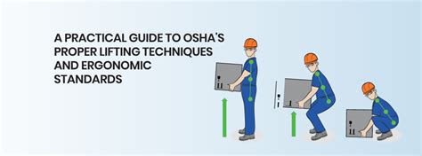 A Practical Guide To Oshas Proper Lifting Techniques And Ergonomic