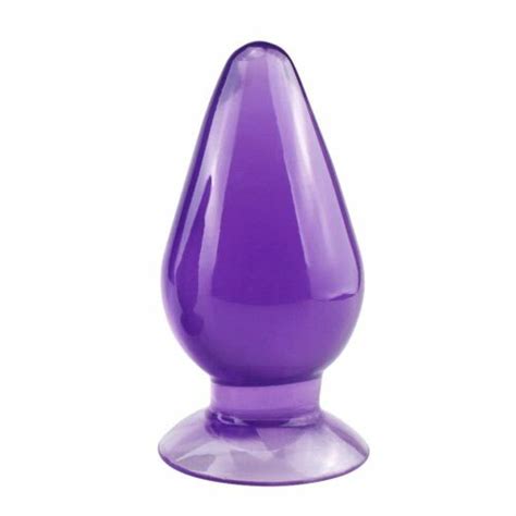 Extra Big Large Huge Jelly Anal Butt Plug Dildo Handsfree Suction Cup
