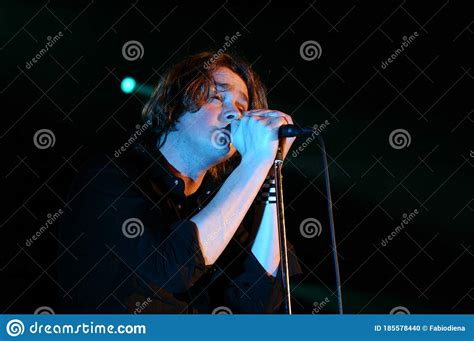 Keane Tom Chaplin During The Concert Editorial Image Image Of Sing