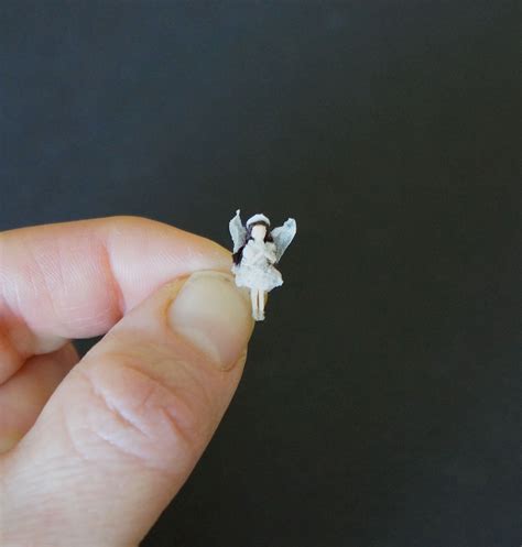 Made To Order Handmade Miniature Angel Or Fairy Etsy Miniature