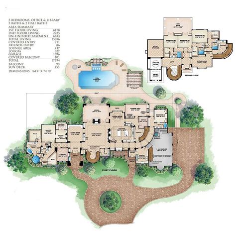 House Plans Mansion Mansion Floor Plan Luxury House Plans House