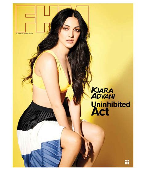 Fhm Bollywood Celebrity Kiara Advani Paper Wall Poster Without Frame