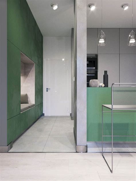 Modest Size Modern Interiors That Flirt With Feature Walls En 2020