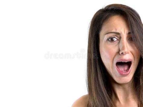 cute woman screaming for the orgasm telegraph