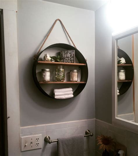 Shop for rustic wall shelf at bed bath & beyond. Rustic bathroom shelf, from Hobby Lobby - in love ...