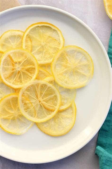 How To Make Candied Lemon Slices So Easy One Sweet Appetite