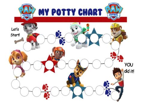 Potty Training Sticker Chart Free Printable A Wide Variety Of Free