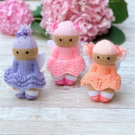 Ravelry Fairy Friends Pattern By Esther Braithwaite Knitting Dolls