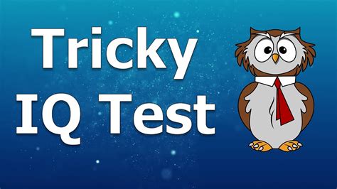 IQ Test Tricky Most Popular Tricky Questions YouTube