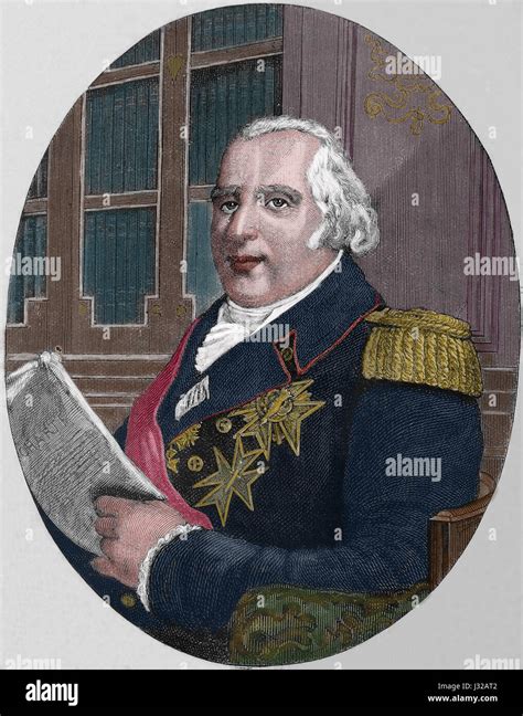 Louis Xviii De France 1755 1824 Le Désiré Roi De France Portrait