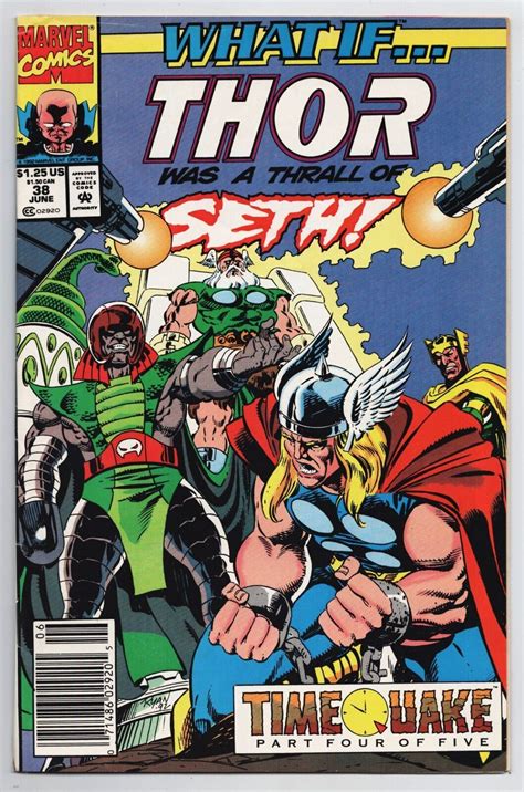 What If 38 Thor Was A Thrall Of Seth Marvel 1992 Gdvg Comic