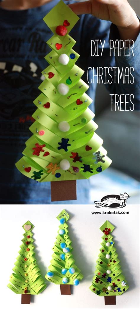 Practice Cutting And Folding With The Christmas Tree Activity Lesson