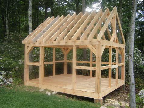 Village Post And Beam Barns And Sheds Building A Shed Shed Design