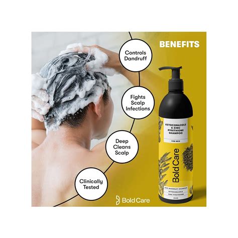 Buy Bold Care Anti Dandruff Shampoo For Men 200ml Paraben And