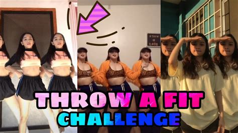 Throw A Fit Dance Challenge Tiktok Dance Compilation Viral Dance Challenge Youtube