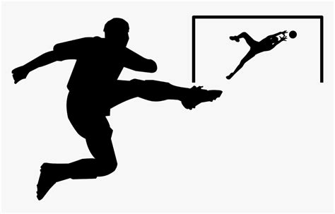 Football Goalkeeper Silhouette Athlete Ball Catch Female Soccer