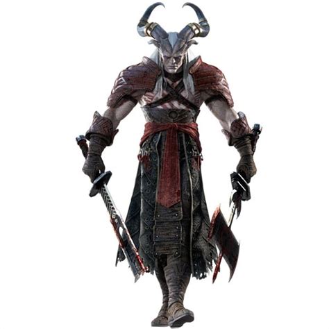 Qunari Warrior Dragon Age Dragon Age 2 Character Modeling