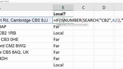 Excel If Function If Cell Contains Specific Text Partial Match If