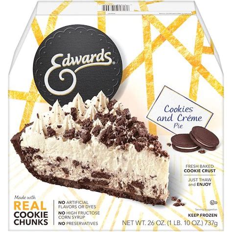 Edwards Cookies N Cream Pie 26 Ounce 6 Per Case Walmart Com
