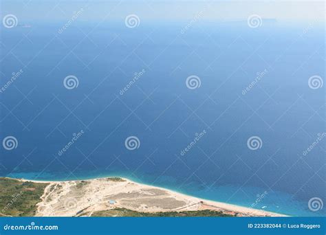 Palase Beach As Seen From Llogara Pass Albania Stock Photo Image Of