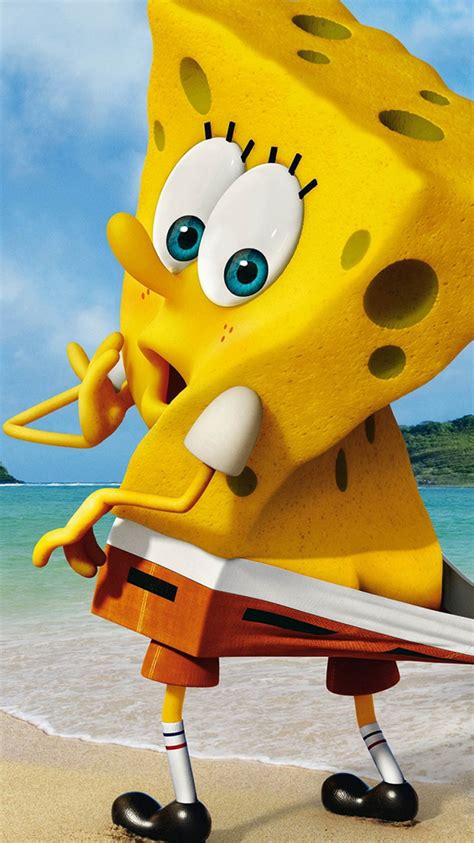 Maybe you would like to learn more about one of these? Funny Spongebob Squarepants Beach iPhone 6 Wallpaper HD - Free Download | iPhoneWalls