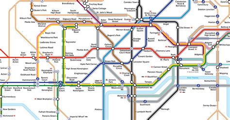 Show Map Of London Tube Stations
