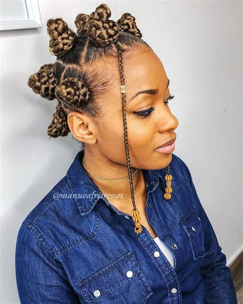 pin on bantu knots hairstyles for black women