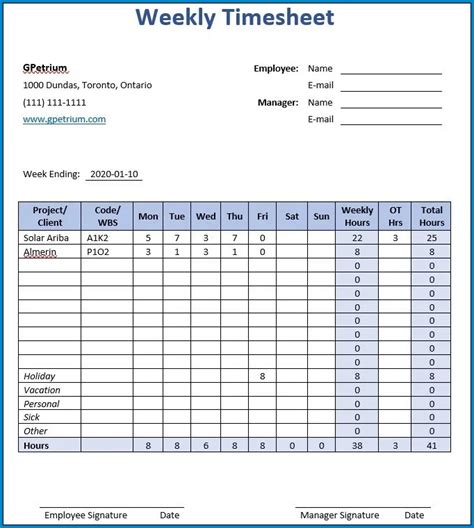 Free Monthly Timesheet Template Excel Materidiklatpmi