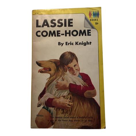 lassie come home vintage book by eric knight chairish