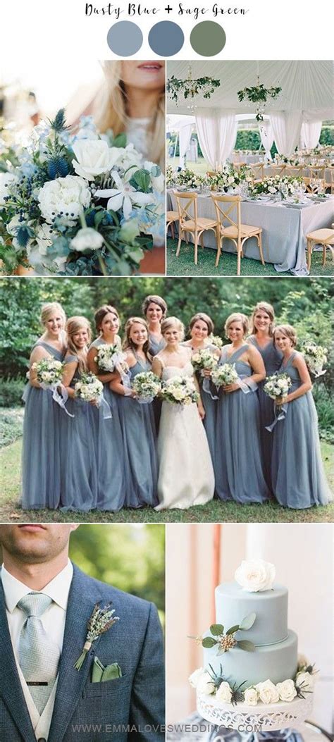 ️ Top 15 Dusty Blue Wedding Color Ideas For 2023 Brides Emma Loves