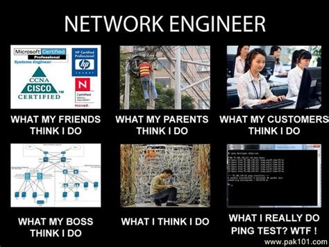 Funny Picture Network Engineer Really Do